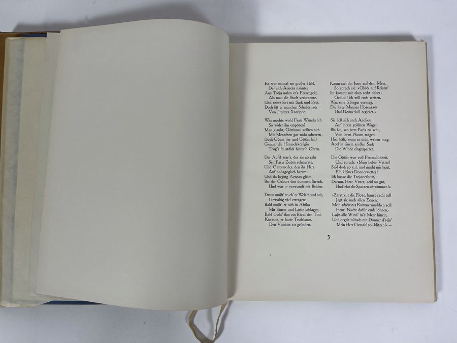 Vergils Aeneis German Book With Illustrations By Heinrich Kley (The Man Who Inspired Disney) [Photo 11]