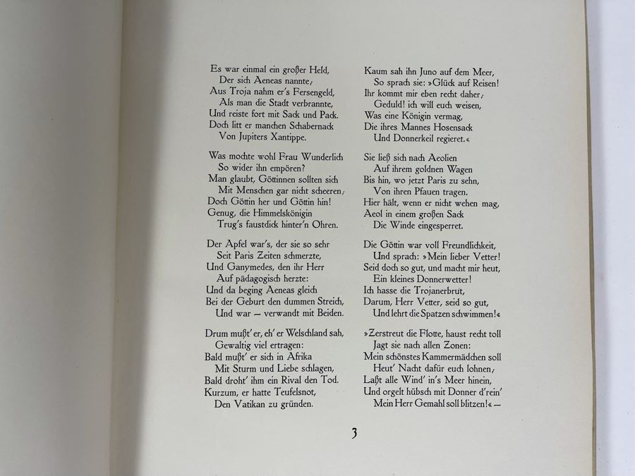 Vergils Aeneis German Book With Illustrations By Heinrich Kley (The Man Who Inspired Disney) [Photo 12]