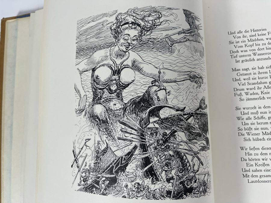 Vergils Aeneis German Book With Illustrations By Heinrich Kley (The Man Who Inspired Disney) [Photo 13]