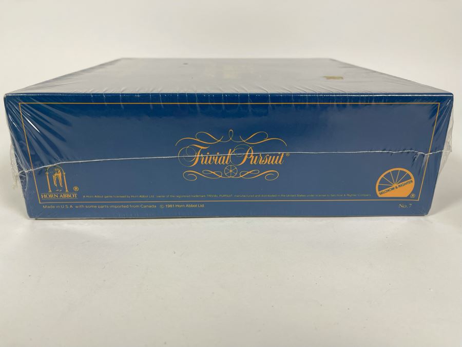 Sealed Trivial Pursuit Mastergame Genus Edition 1981 [Photo 3]