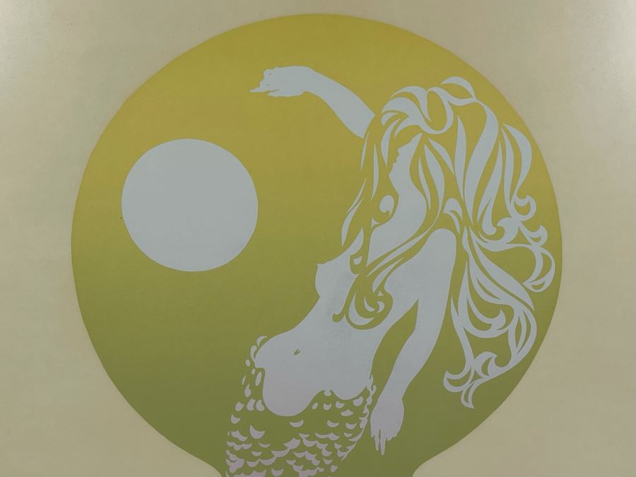 Bob Boreman Hand Signed Artist Proof Mermaid Print Framed 18 X 24 [Photo 4]