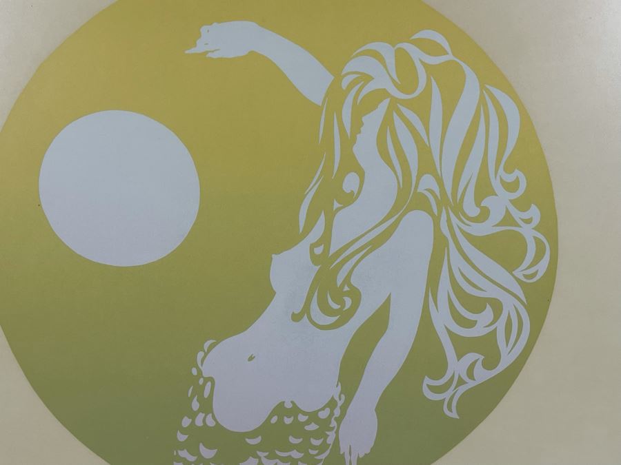 Bob Boreman Hand Signed Artist Proof Mermaid Print Framed 18 X 24 [Photo 5]