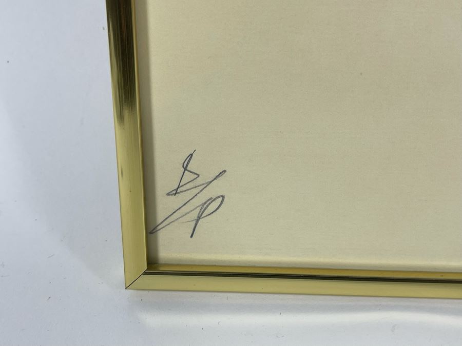 Bob Boreman Hand Signed Artist Proof Mermaid Print Framed 18 X 24 [Photo 9]