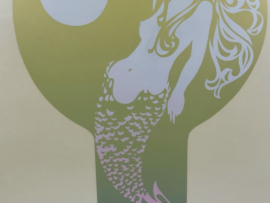 Bob Boreman Hand Signed Artist Proof Mermaid Print Framed 18 X 24 [Photo 6]