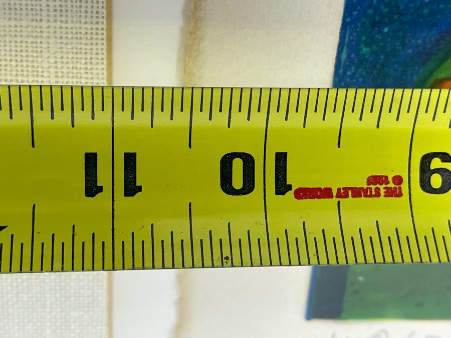 Judith Bledsoe Hand Signed Limited Edition Framed Print Titled Whales 10.5 X 15 [Photo 9]