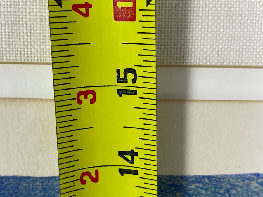 Judith Bledsoe Hand Signed Limited Edition Framed Print Titled Whales 10.5 X 15 [Photo 10]