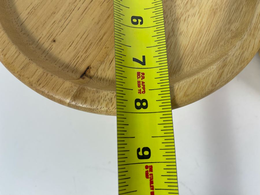 Wooden Bowl 9.5W And Four Wooden Plates 8W [Photo 8]