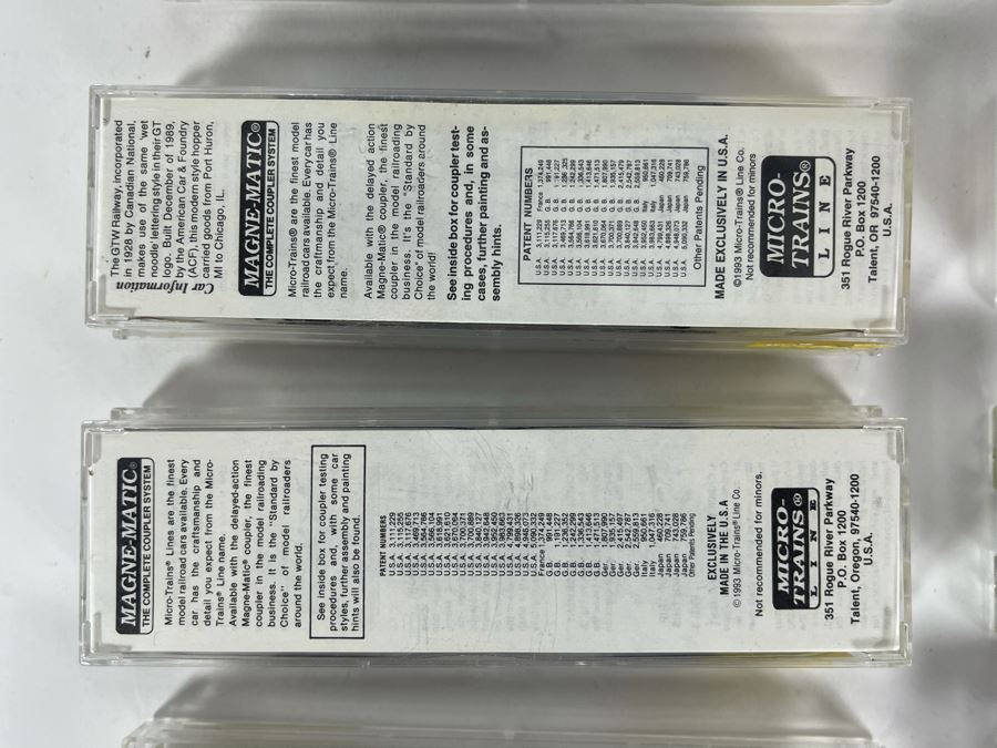 Collection Of Seven Micro-Trains And One Atlas Train - See Photos [Photo 8]