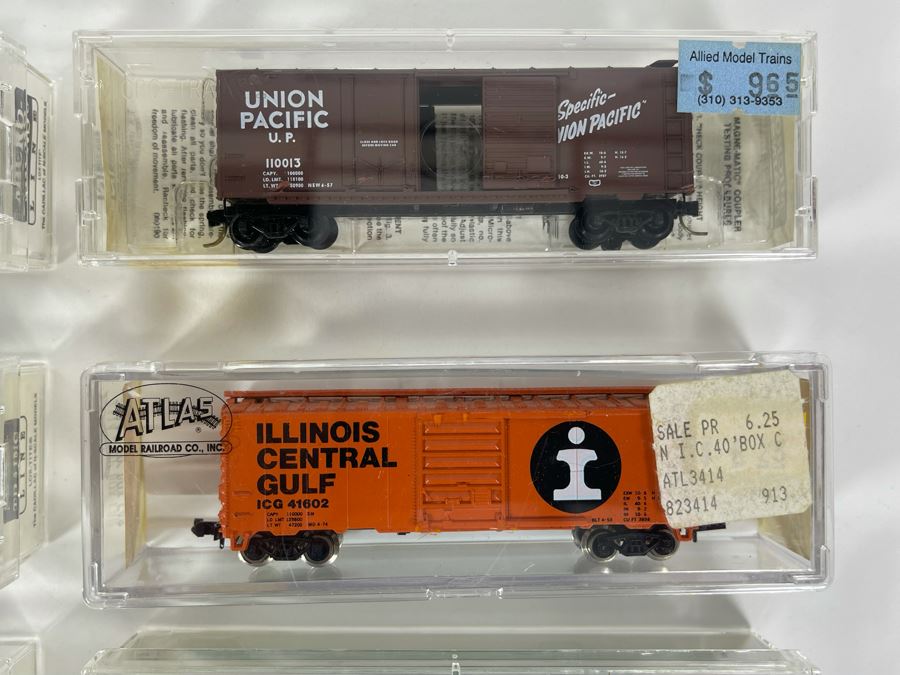 Collection Of Seven Micro-Trains And One Atlas Train - See Photos [Photo 5]