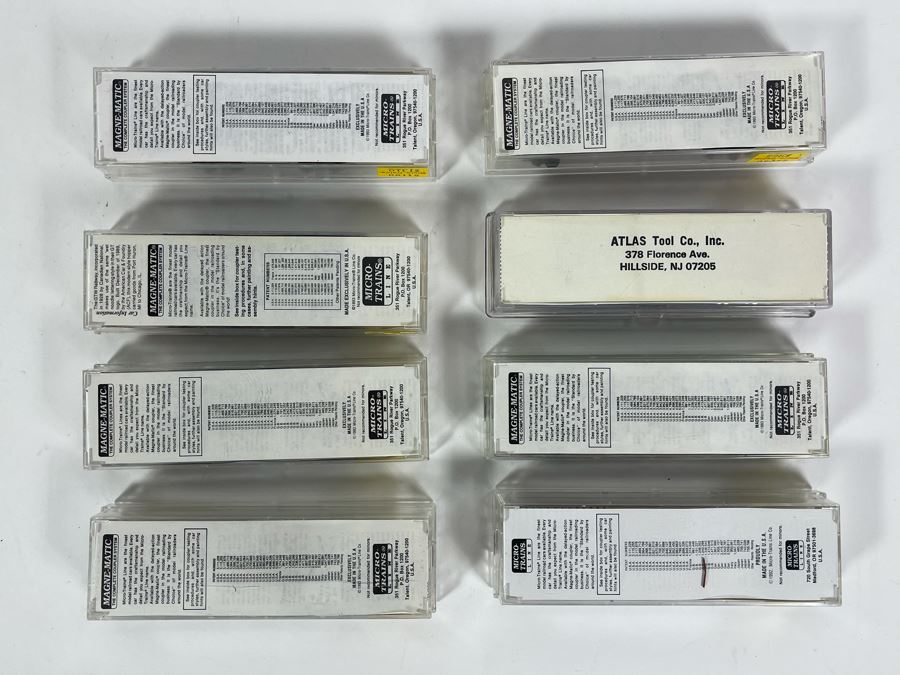 Collection Of Seven Micro-Trains And One Atlas Train - See Photos [Photo 7]