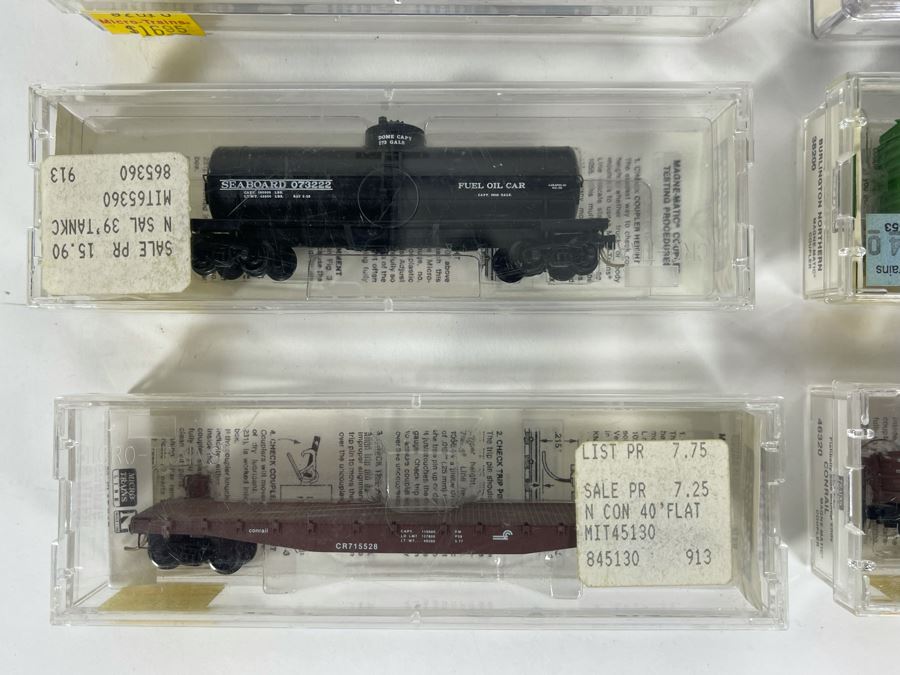 Collection Of Seven Micro-Trains And One Atlas Train - See Photos [Photo 4]