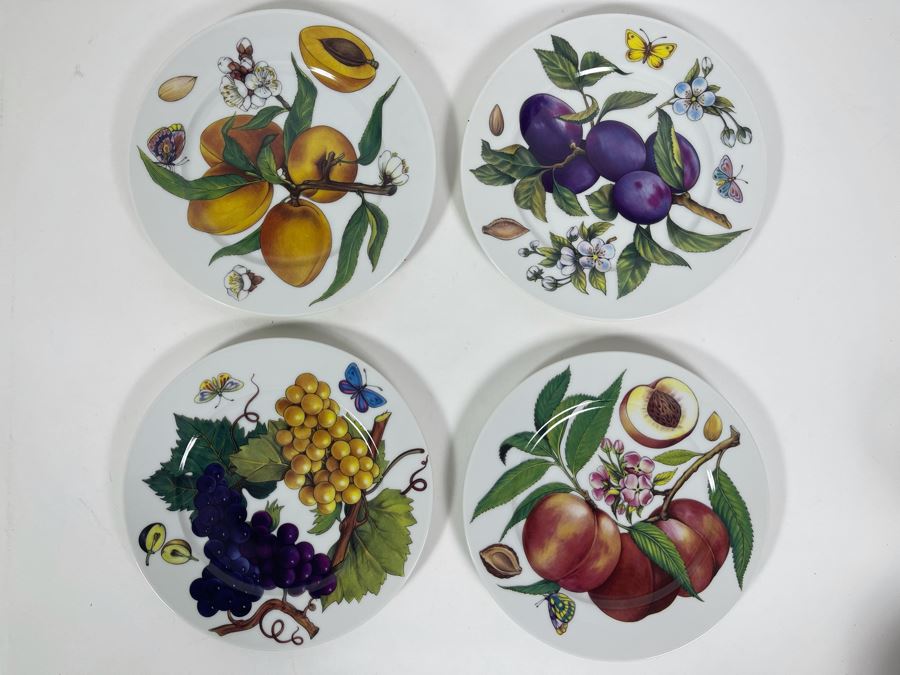 Set Of Four 7.5' Limoges Plates By I. Godinger [Photo 2]