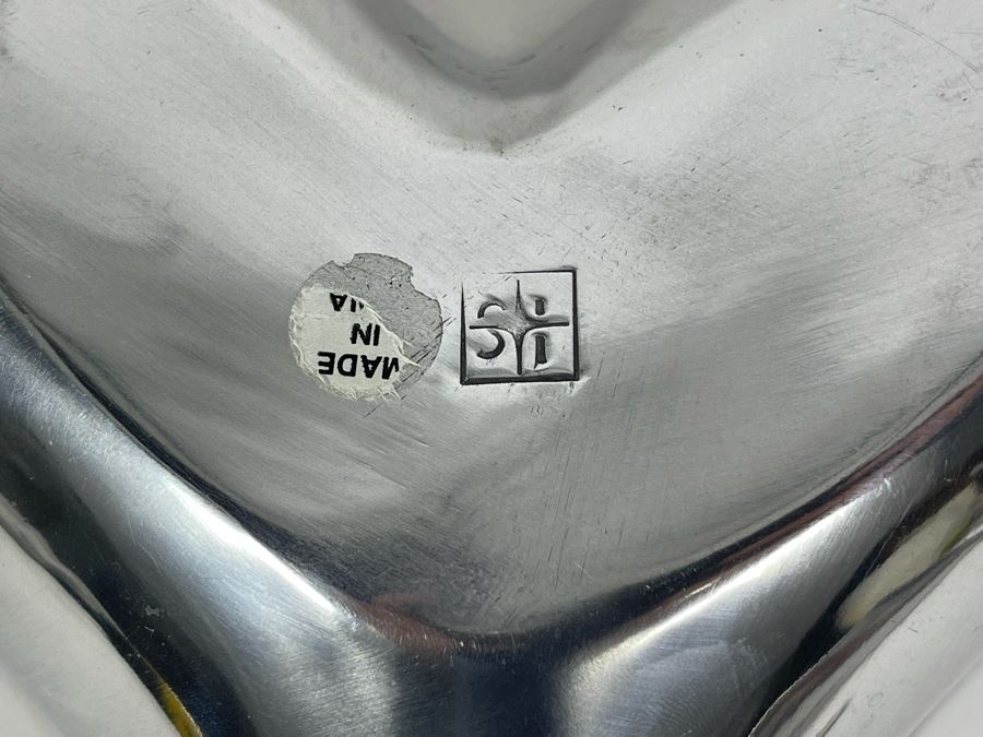 Set Of Four Metal Playing Card Suit Themed Bowls [Photo 11]