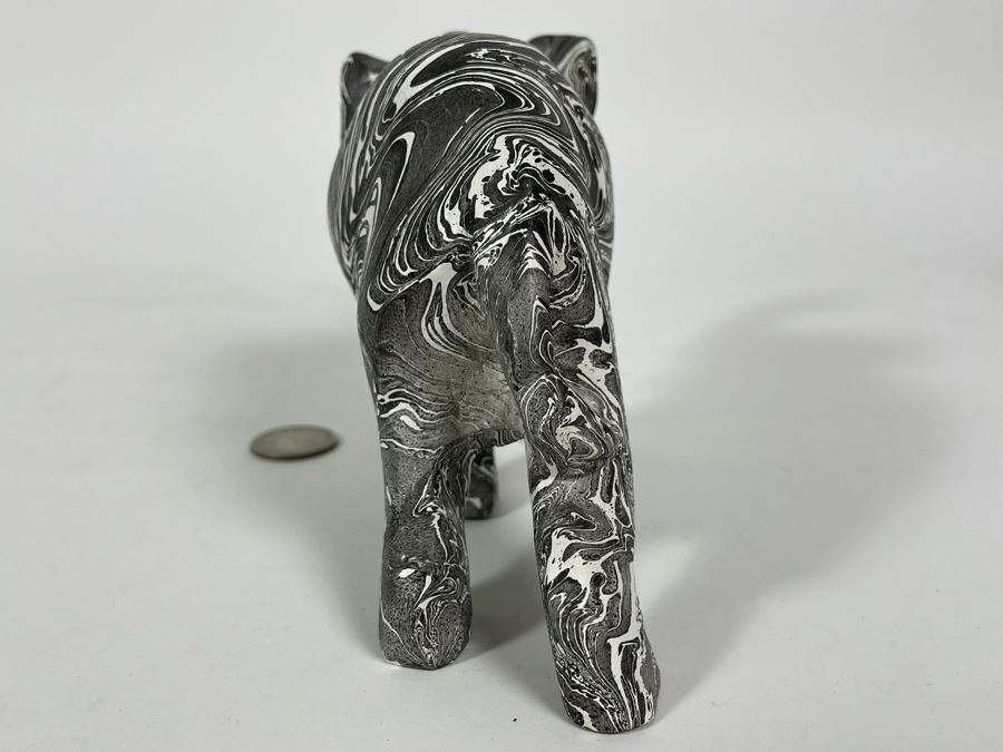 Elephant Sculpture 8W X 2.5D X 4.5H [Photo 8]