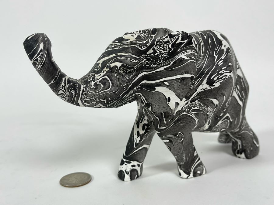 Elephant Sculpture 8W X 2.5D X 4.5H [Photo 6]