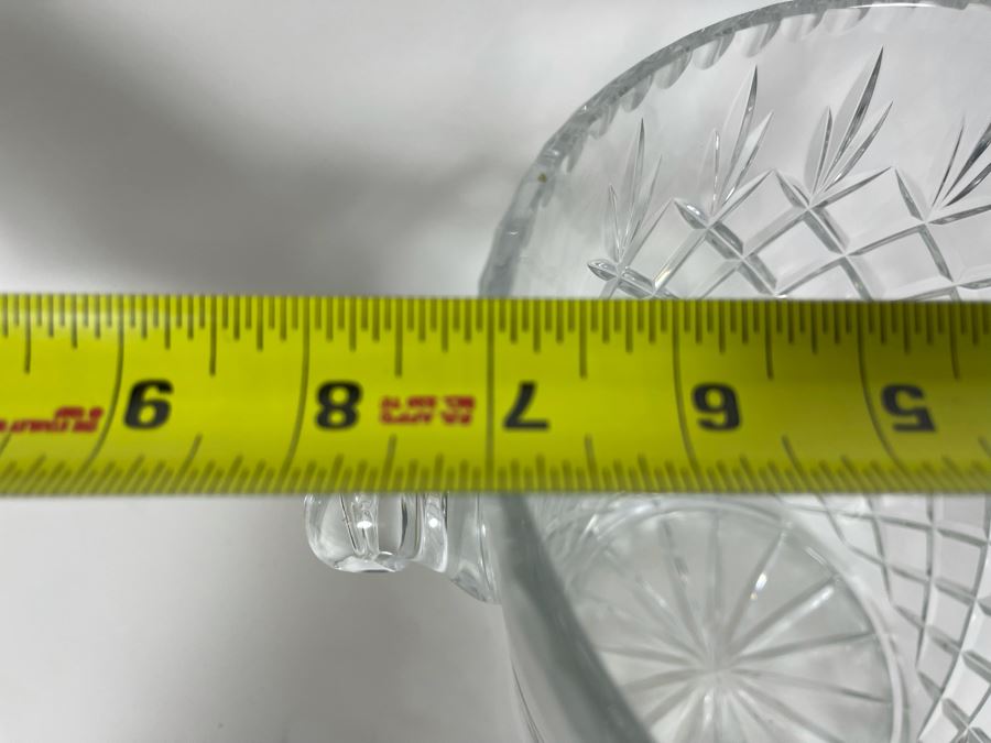 Orrefors Sweden Crystal Ice Bucket 8H (R) And Large Crystal Ice Bucket 8.5H [Photo 10]