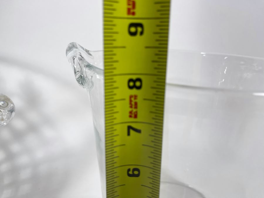 Orrefors Sweden Crystal Ice Bucket 8H (R) And Large Crystal Ice Bucket 8.5H [Photo 11]