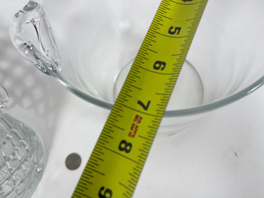 Orrefors Sweden Crystal Ice Bucket 8H (R) And Large Crystal Ice Bucket 8.5H [Photo 12]