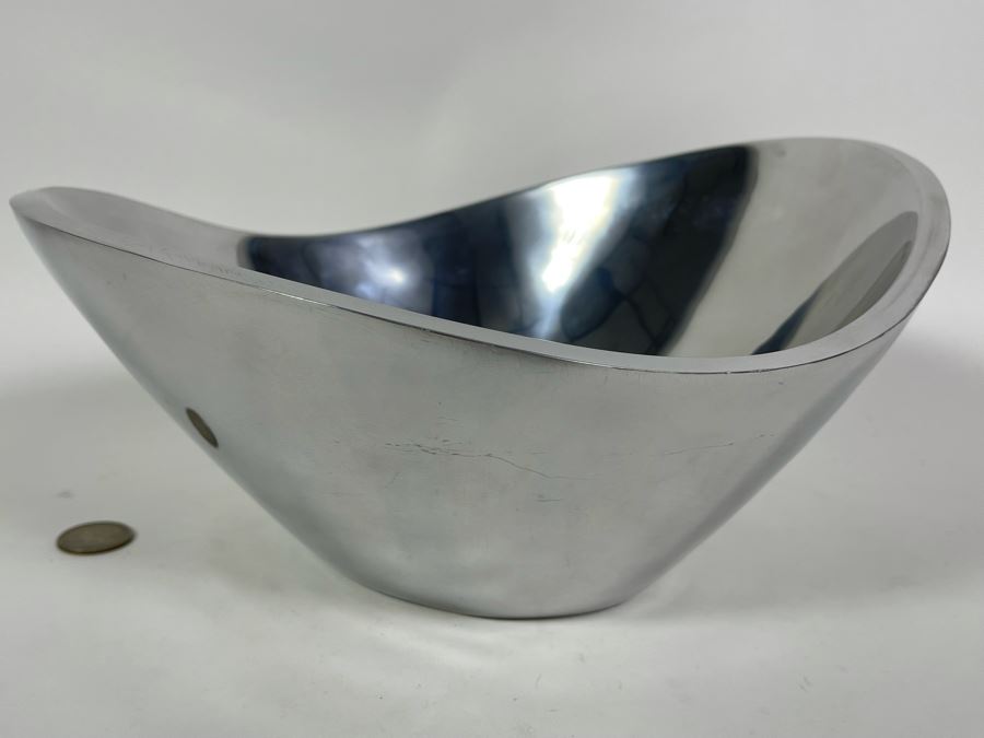 Nambe Butterfly Bowl Designed By Richard K. Thomas 569B 10.5W X 9.5D X 5.5H Retails $150 [Photo 1]