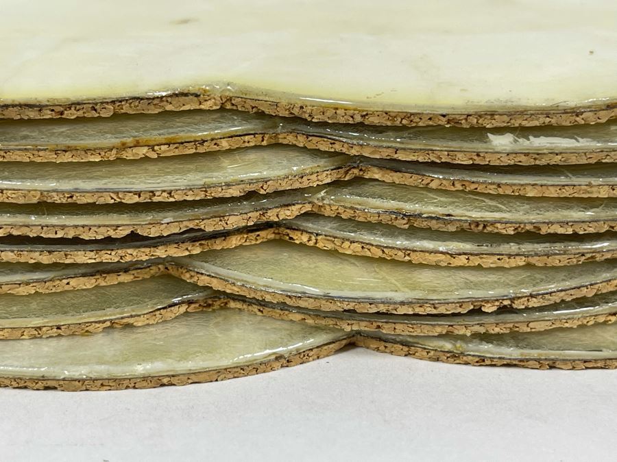 Eight Shell-Craft Capiz Shell Placemats 19W X 13D [Photo 9]