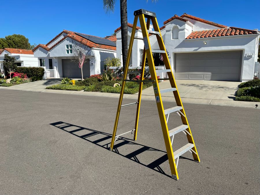 Werner Fiberglass 8' Ladder Model 6258 [Photo 3]