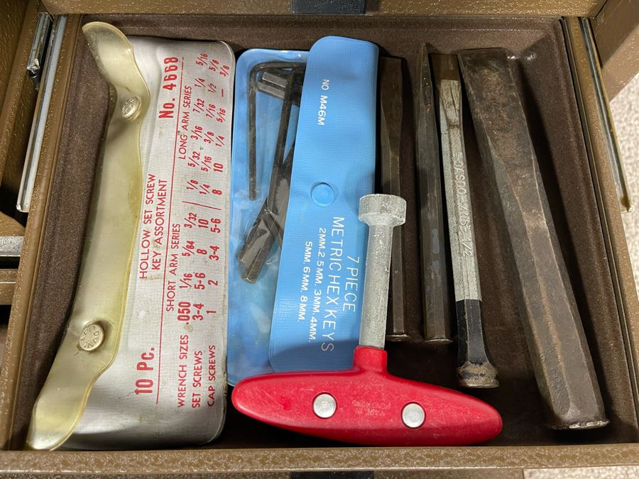 Waterloo Industrial Machinist Toolbox Loaded With Tools Including Snap-On, Craftsman 21W X 9D X 13.5H - See Photos [Photo 18]