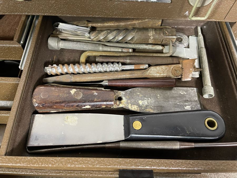 Waterloo Industrial Machinist Toolbox Loaded With Tools Including Snap-On, Craftsman 21W X 9D X 13.5H - See Photos [Photo 13]