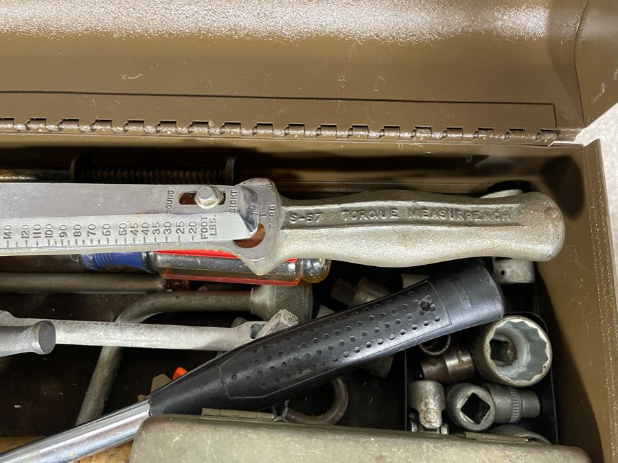 Waterloo Industrial Machinist Toolbox Loaded With Tools Including Snap-On, Craftsman 21W X 9D X 13.5H - See Photos [Photo 7]