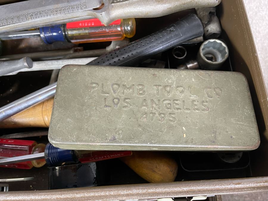 Waterloo Industrial Machinist Toolbox Loaded With Tools Including Snap-On, Craftsman 21W X 9D X 13.5H - See Photos [Photo 8]