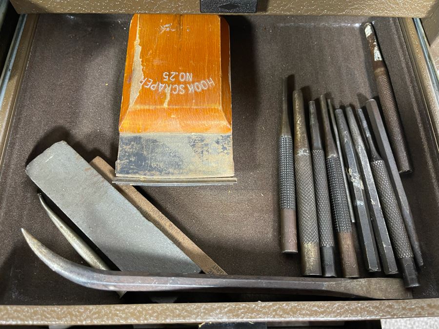 Waterloo Industrial Machinist Toolbox Loaded With Tools Including Snap-On, Craftsman 21W X 9D X 13.5H - See Photos [Photo 15]