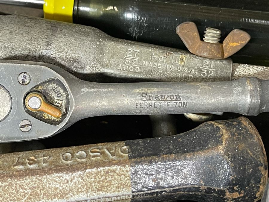 Waterloo Industrial Machinist Toolbox Loaded With Tools Including Snap-On, Craftsman 21W X 9D X 13.5H - See Photos [Photo 12]