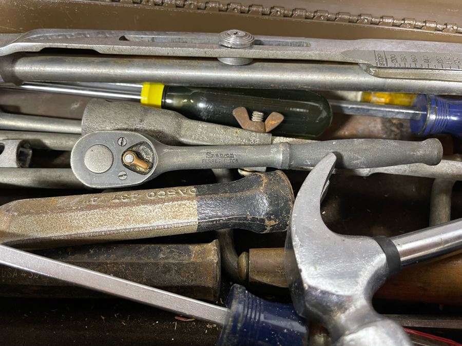 Waterloo Industrial Machinist Toolbox Loaded With Tools Including Snap-On, Craftsman 21W X 9D X 13.5H - See Photos [Photo 11]