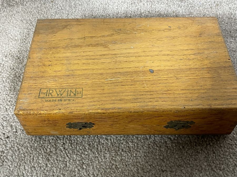 Irwin Auger Drill Bit Set With Wooden Box [Photo 5]