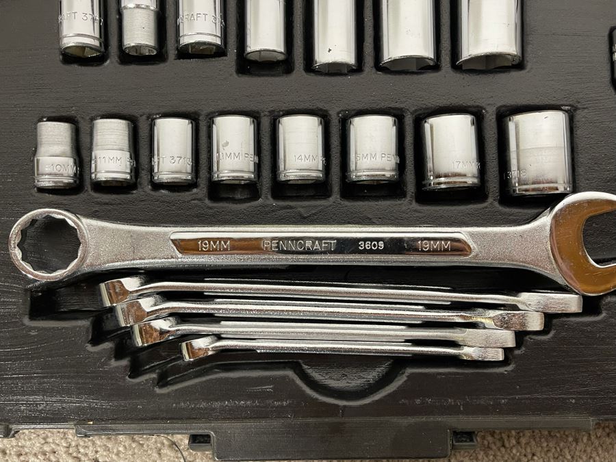 Vintage New Old Stock Penncraft Socket Wrench Tool Set J.C. Penny [Photo 4]
