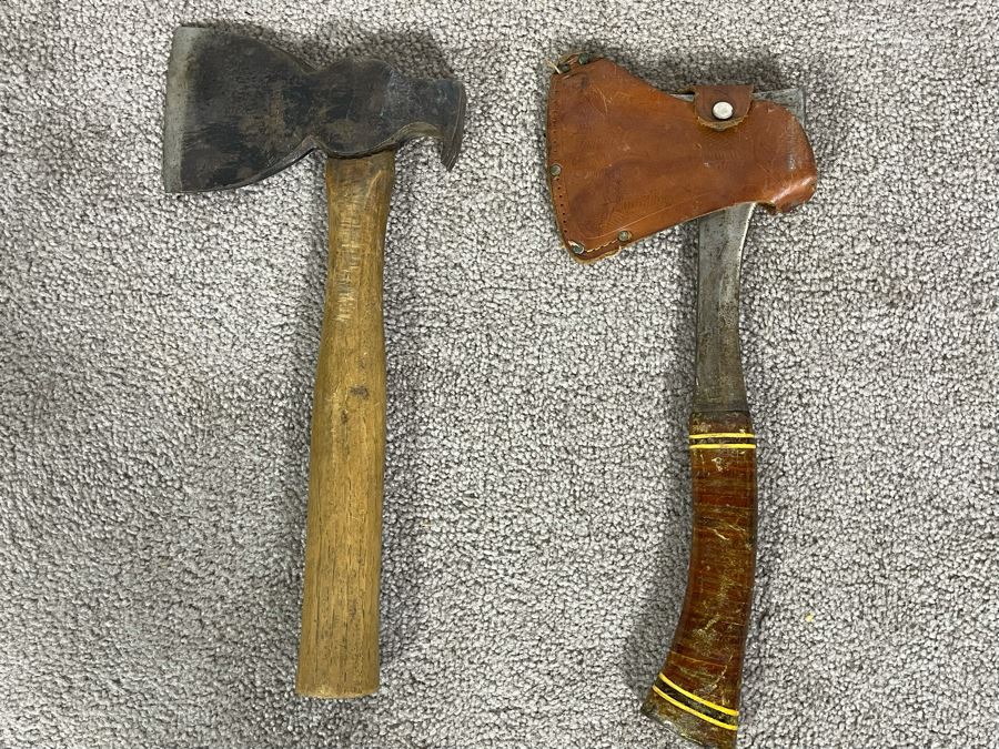 Pair Of Vintage Hatchets [Photo 3]