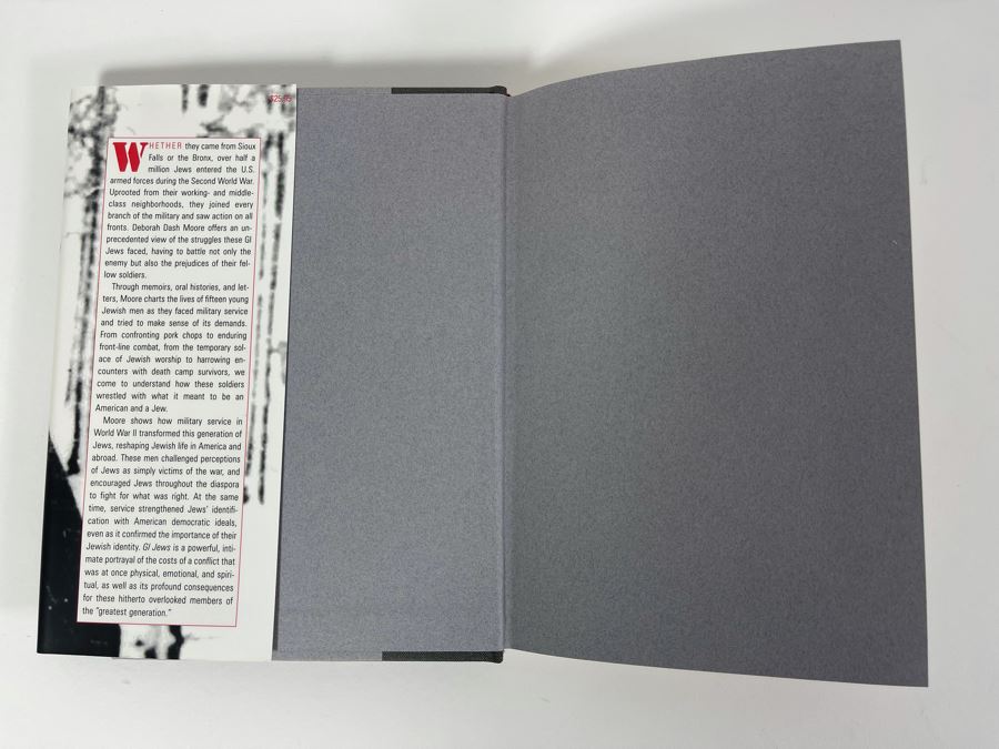 Signed Book GI Jews How World War II Changed A Generation By Deborah Dash Moore [Photo 4]