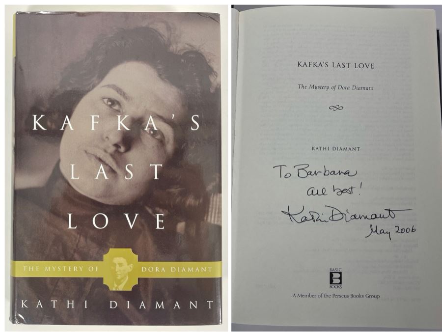 Signed Book Kafka's Last Love By Kathi Diamant