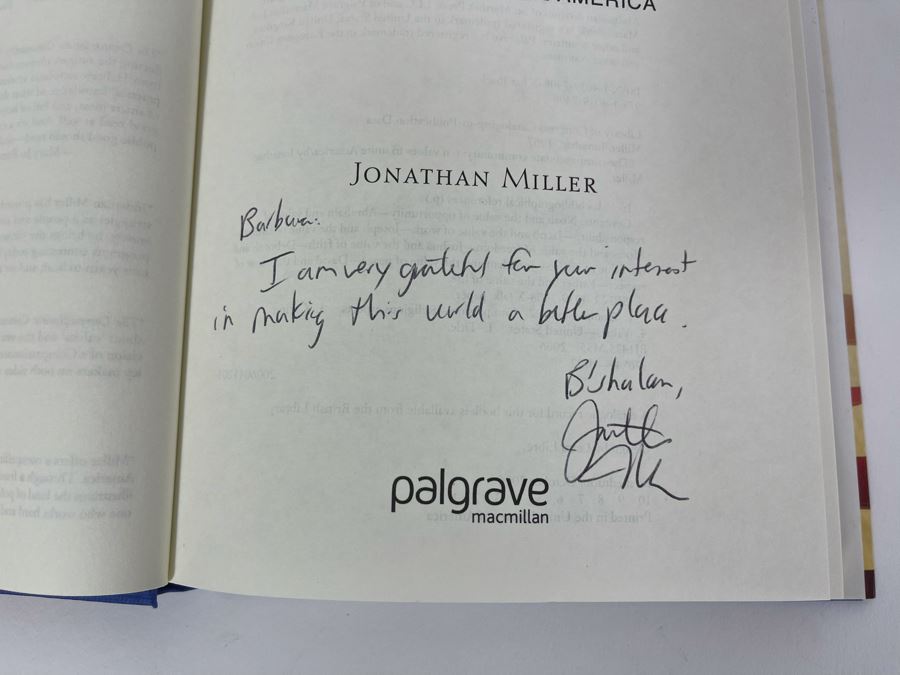 Signed First Edition Book The Compassionate Community By Jonathan Miller [Photo 5]