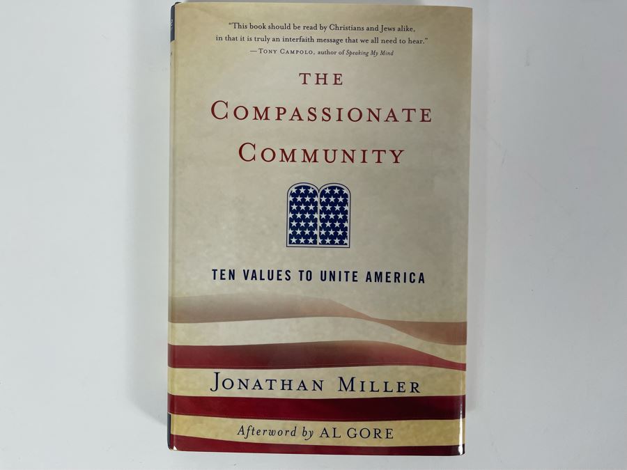 Signed First Edition Book The Compassionate Community By Jonathan Miller [Photo 2]