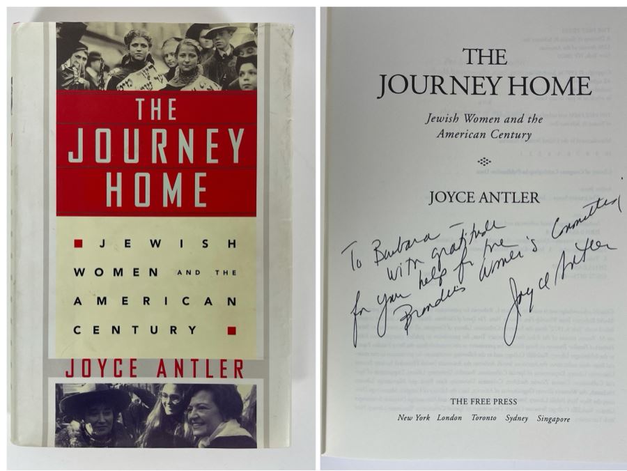 Signed Book The Journey Home: Jewish Women And The American Century By Joyce Antler [Photo 1]