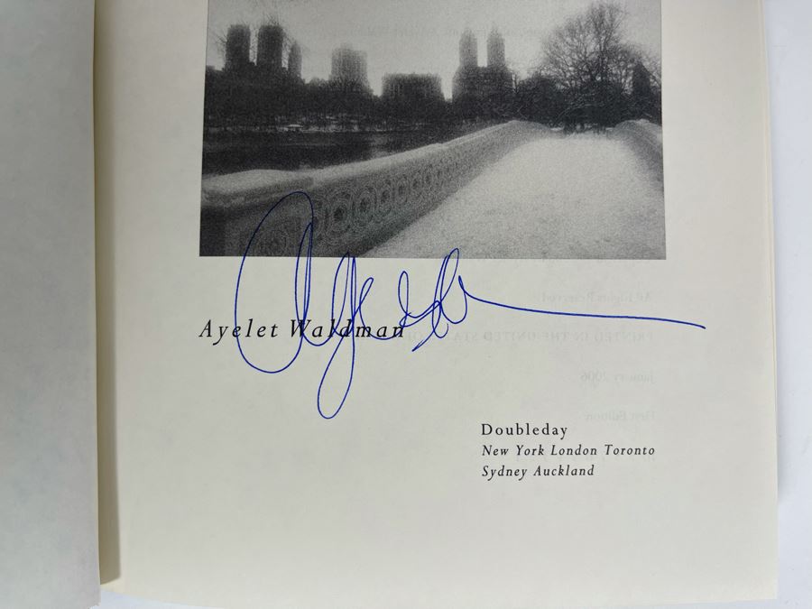 Signed First Edition Book Love And Other Impossible Pursuits By Ayelet Waldman [Photo 6]