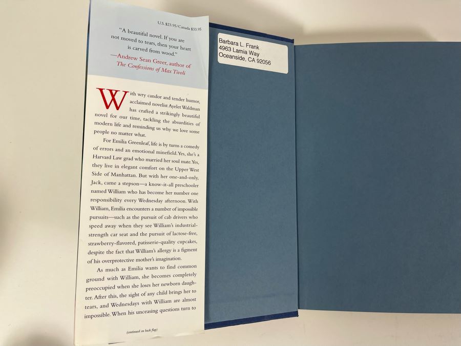 Signed First Edition Book Love And Other Impossible Pursuits By Ayelet Waldman [Photo 3]