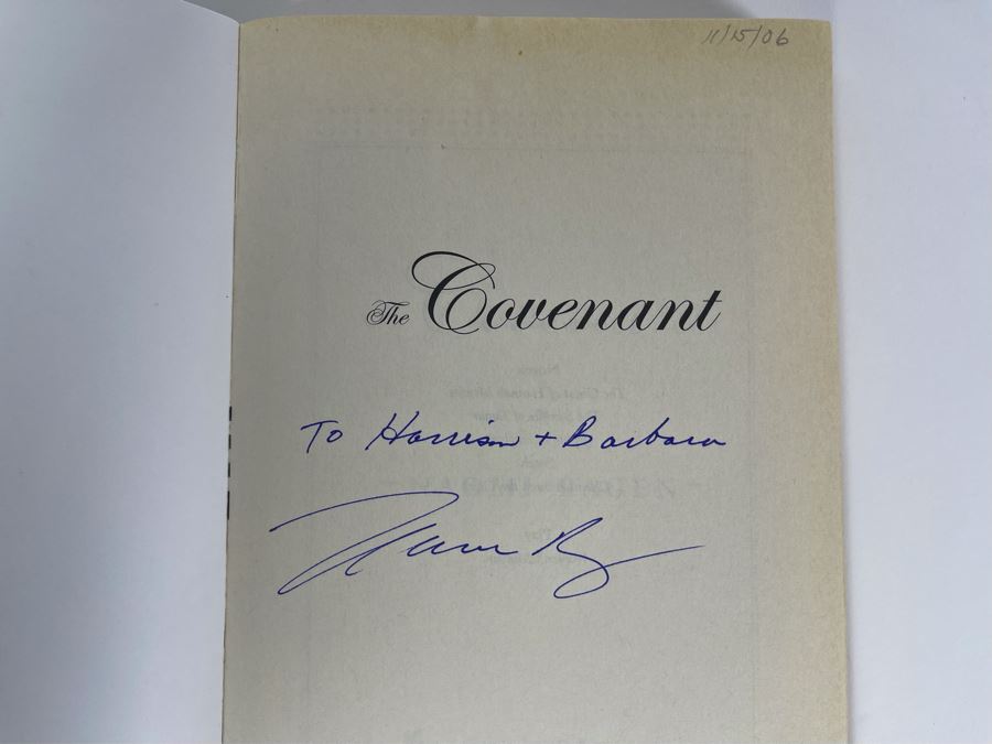 Signed Book The Covenant By Naomi Ragen [Photo 3]