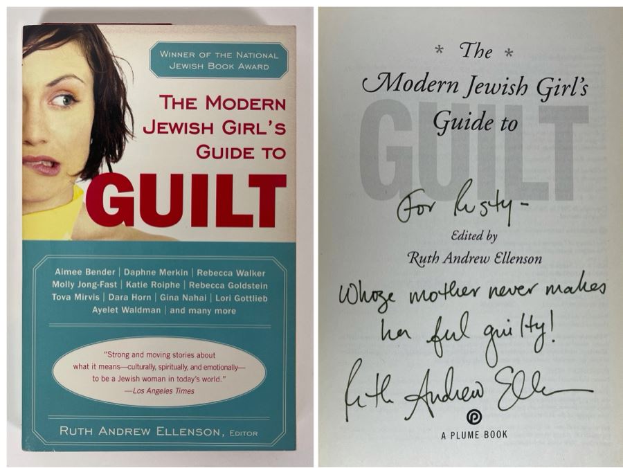 Signed Book The Modern Jewish Girl's Guide To Guilt By Ruth Andrew Ellenson [Photo 1]