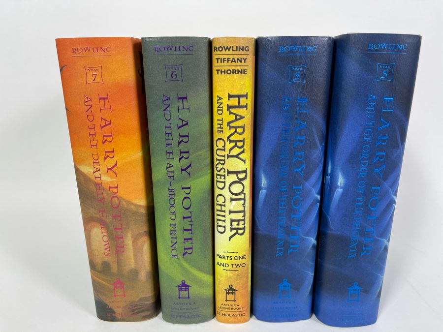 Collection Of Five Harry Potter Books (First Editions And First ...