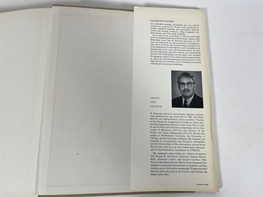 First Edition H. H. Arnason History Of Modern Art Book [Photo 12]