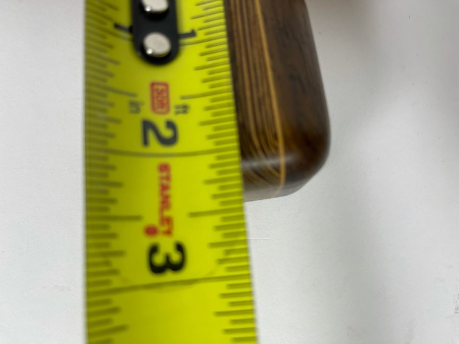 Pair Of Handmade Wooden Boxes 11.5W X 4.5D X 3H, 2.5W X 1.75H [Photo 19]