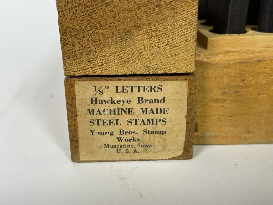 1/8' Letters Hawkeye Brand Machine Made Steel Stamps And Numeric Steel Stamps [Photo 7]
