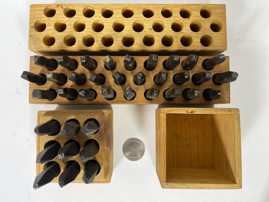 1/8' Letters Hawkeye Brand Machine Made Steel Stamps And Numeric Steel Stamps [Photo 2]