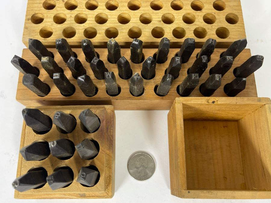 1/8' Letters Hawkeye Brand Machine Made Steel Stamps And Numeric Steel Stamps [Photo 3]